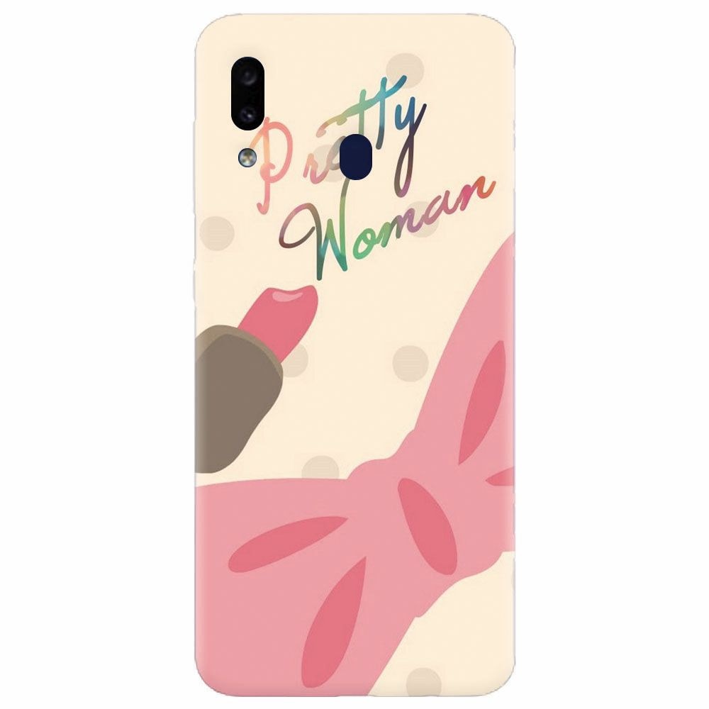 Husa silicon pentru Samsung Galaxy A20, Cute Girly