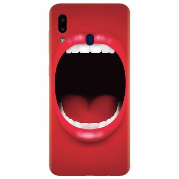 Husa silicon pentru Samsung Galaxy A20, Big Mouth Husa silicon pentru Samsung Galaxy A20, Big Mouth