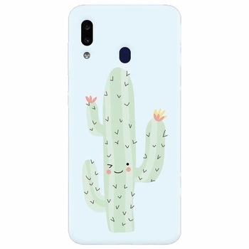 Husa silicon pentru Samsung Galaxy A20, Cactus Husa silicon pentru Samsung Galaxy A20, Cactus