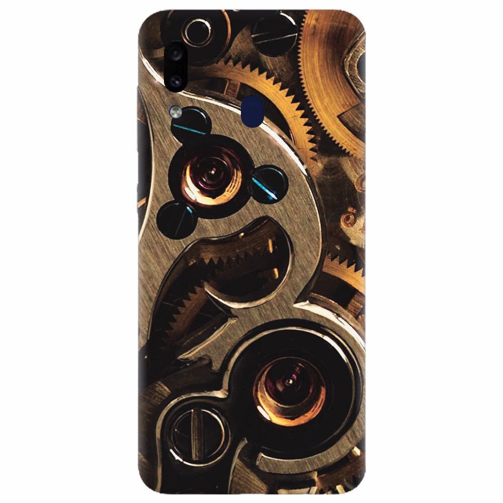 Husa silicon pentru Samsung Galaxy M20, Clock Mechanism