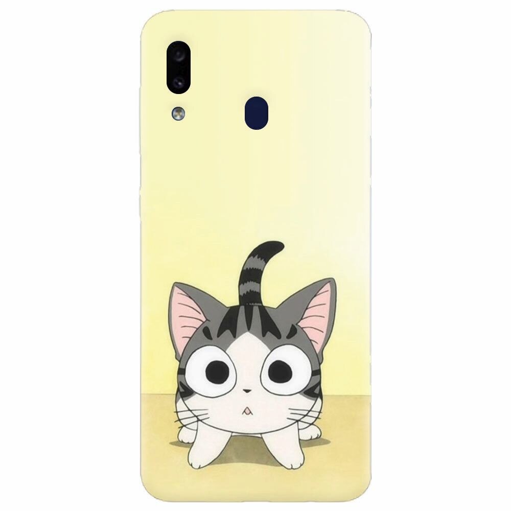 Husa silicon pentru Samsung Galaxy M20, Cute Ktty
