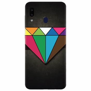 Husa silicon pentru Samsung Galaxy A30, Colorful Diamond Husa silicon pentru Samsung Galaxy A30, Colorful Diamond
