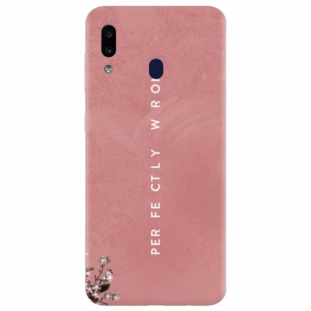 Husa silicon pentru Samsung Galaxy A20, Perfectly Wrong