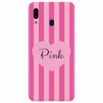 Husa silicon pentru Samsung Galaxy A30, Pink Husa silicon pentru Samsung Galaxy A30, Pink