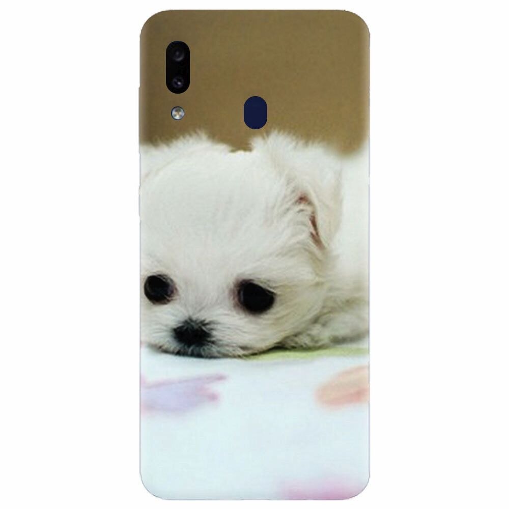 Husa silicon pentru Samsung Galaxy A20e, Puppies 001