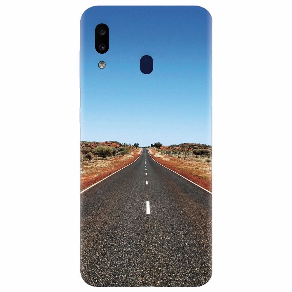 Husa silicon pentru Samsung Galaxy A20e, Road To Future