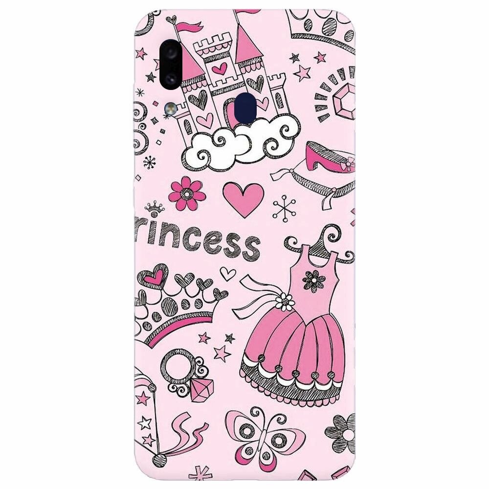 Husa silicon pentru Samsung Galaxy A30, Princess