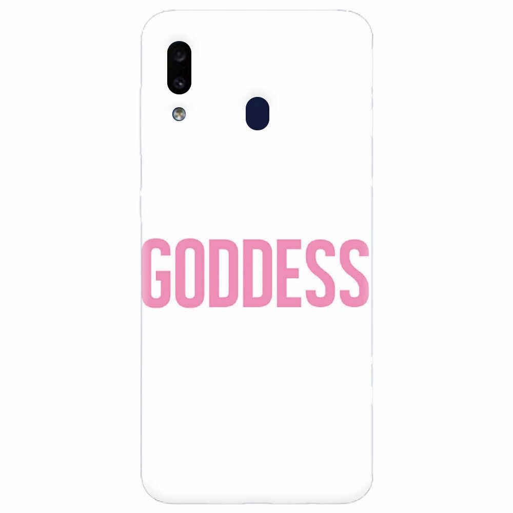 Husa silicon pentru Samsung Galaxy A20, Goddess Girly