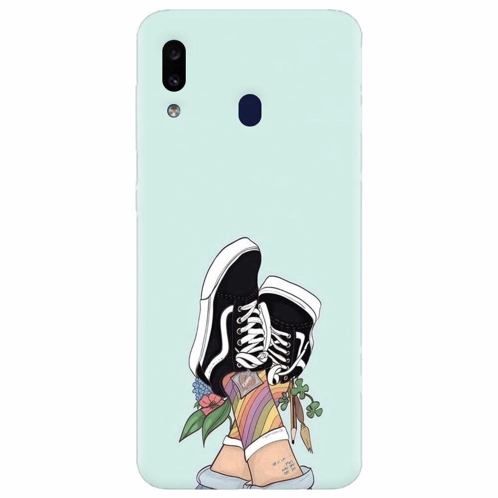 Husa silicon pentru Samsung Galaxy A20, Relax 2