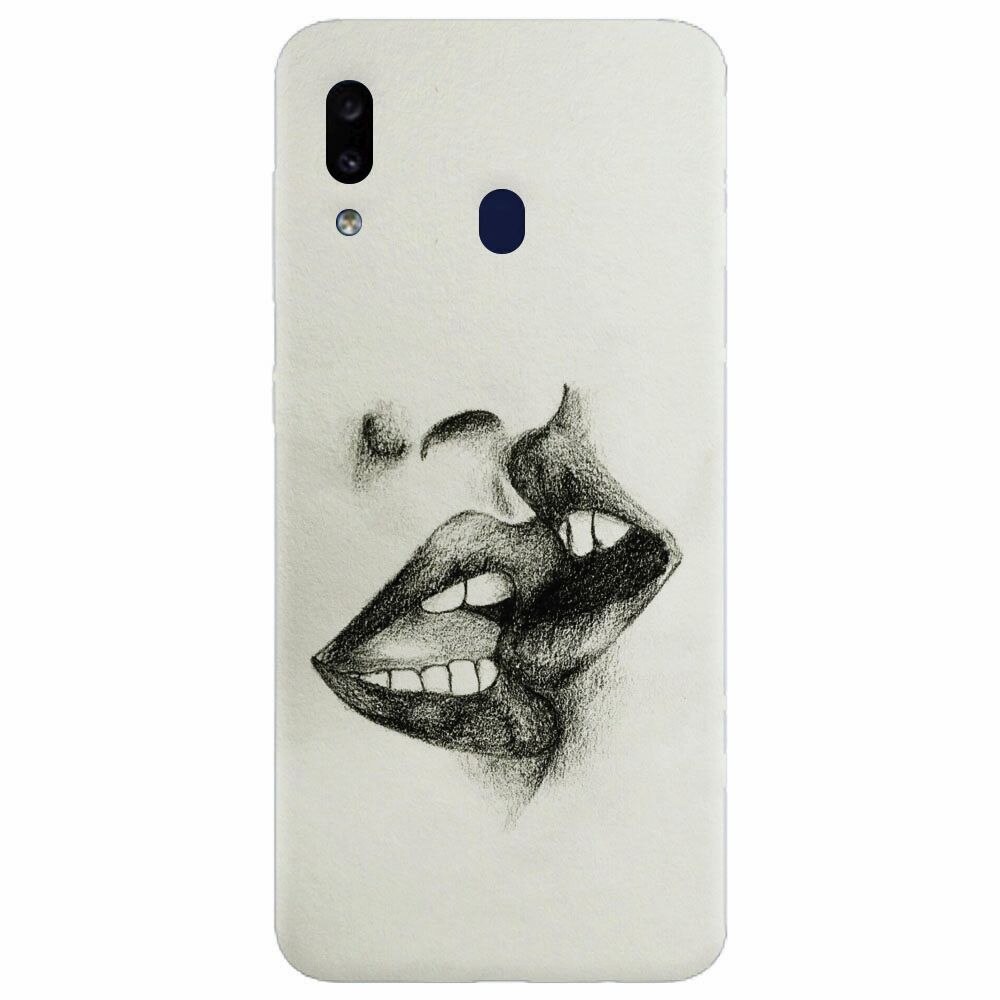 Husa silicon pentru Samsung Galaxy A20, Kiss