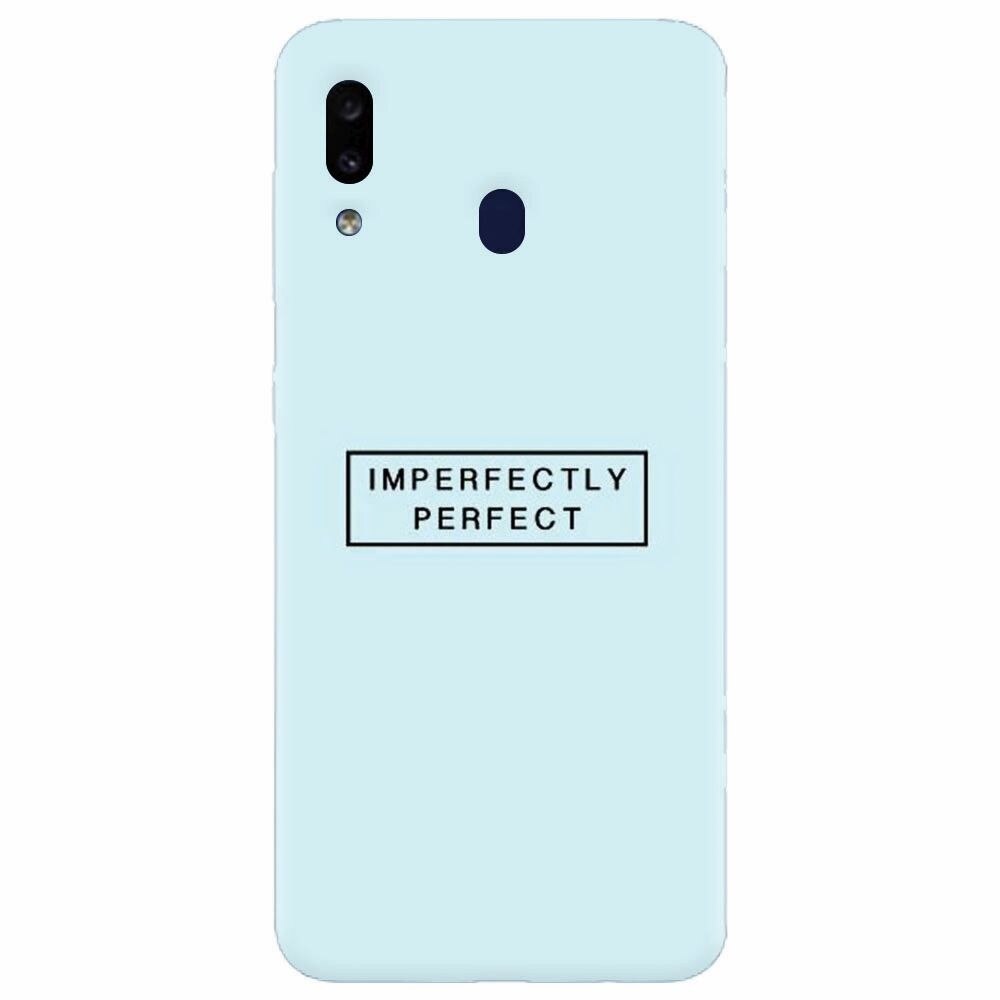 Husa silicon pentru Samsung Galaxy M20, Imperfectly Perfect