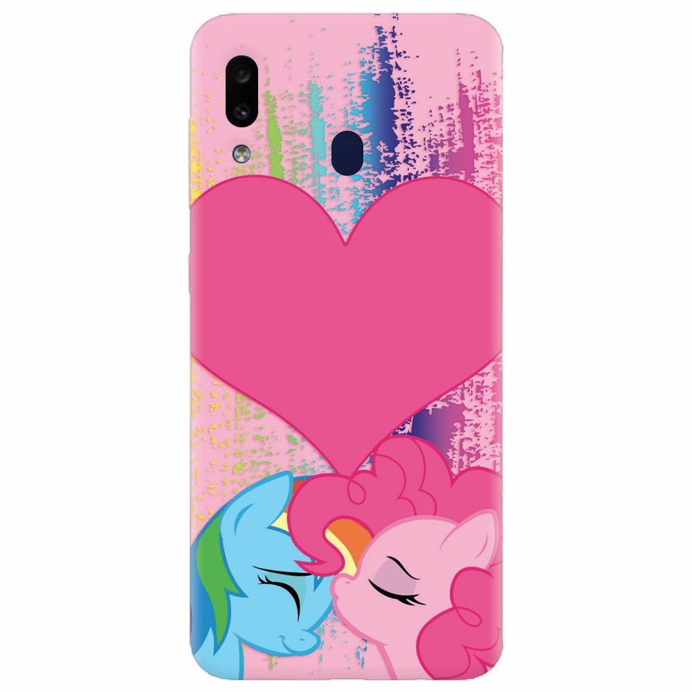 Husa silicon pentru Samsung Galaxy A30, Pinkie Kiss