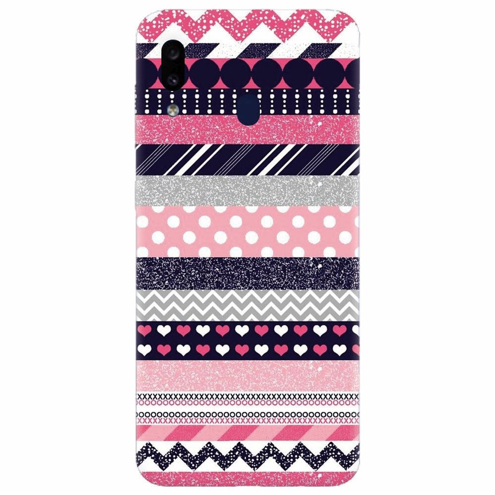 Husa silicon pentru Samsung Galaxy A20, Love Pattern