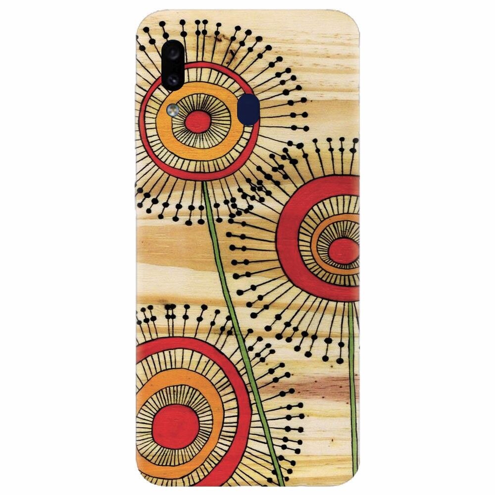 Husa silicon pentru Samsung Galaxy A30, Dandelions