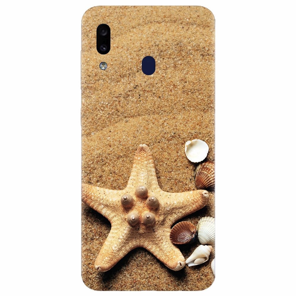 Husa silicon pentru Samsung Galaxy M20, Sea Shells