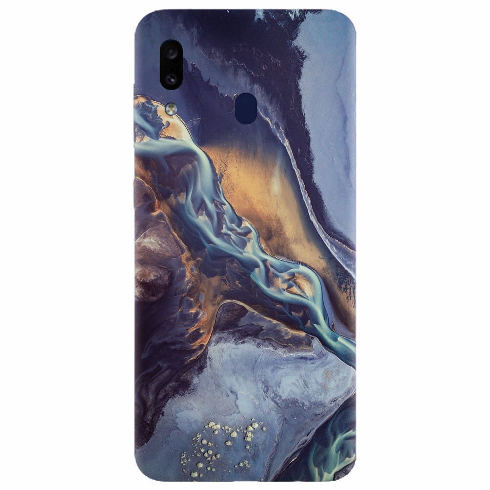 Husa silicon pentru Samsung Galaxy A20, Abstract 101