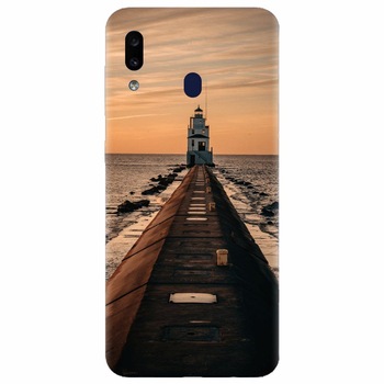 Husa silicon pentru Samsung Galaxy A20e, Dawn Dusk Husa silicon pentru Samsung Galaxy A20e, Dawn Dusk