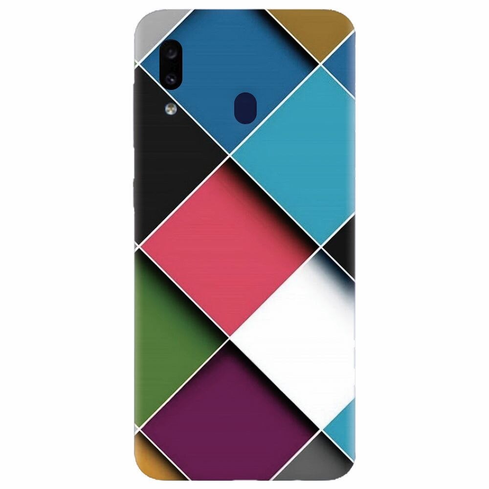 Husa silicon pentru Samsung Galaxy M20, Square