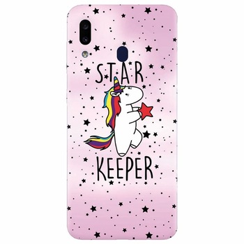 Husa silicon pentru Samsung Galaxy M20, Unicorn Star Keeper Husa silicon pentru Samsung Galaxy M20, Unicorn Star Keeper
