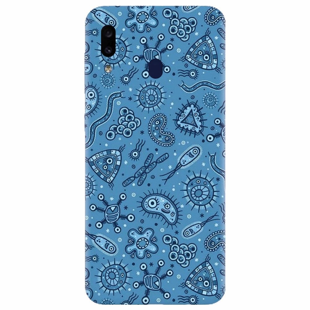 Husa silicon pentru Samsung Galaxy A30, Bacteria