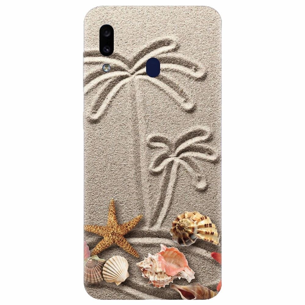 Husa silicon pentru Samsung Galaxy A30, Beach Sand