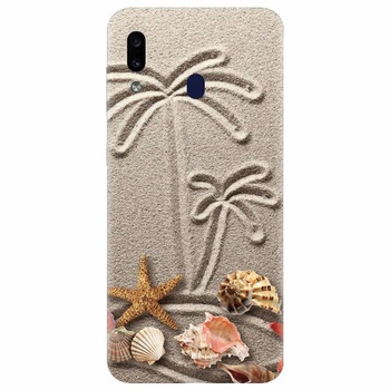 Husa silicon pentru Samsung Galaxy A20, Beach Sand Husa silicon pentru Samsung Galaxy A20, Beach Sand