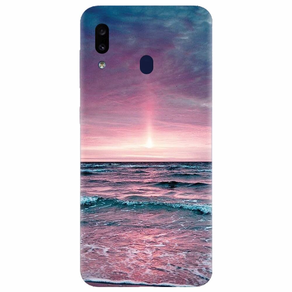 Husa silicon pentru Samsung Galaxy A20e, Calm Sea