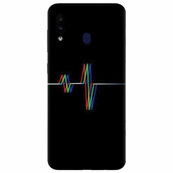 Husa silicon pentru Samsung Galaxy A20e, Electro Beat Husa silicon pentru Samsung Galaxy A20e, Electro Beat