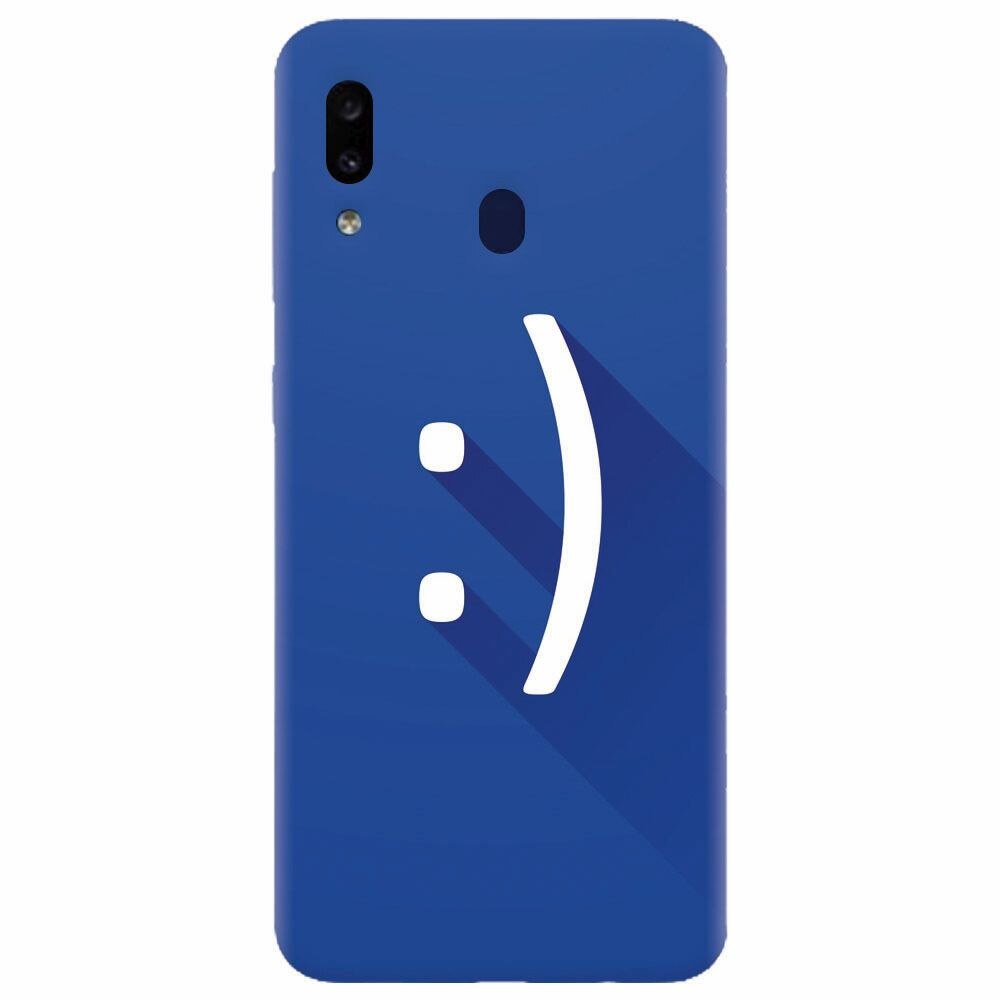 Husa silicon pentru Samsung Galaxy M20, Smile