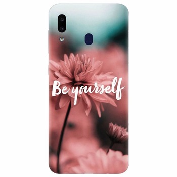 Husa silicon pentru Samsung Galaxy M20, Be Yourself Husa silicon pentru Samsung Galaxy M20, Be Yourself