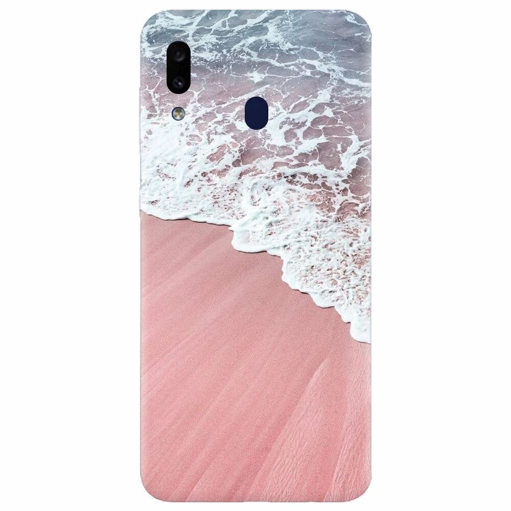 Husa silicon pentru Samsung Galaxy M20, Sea Waves