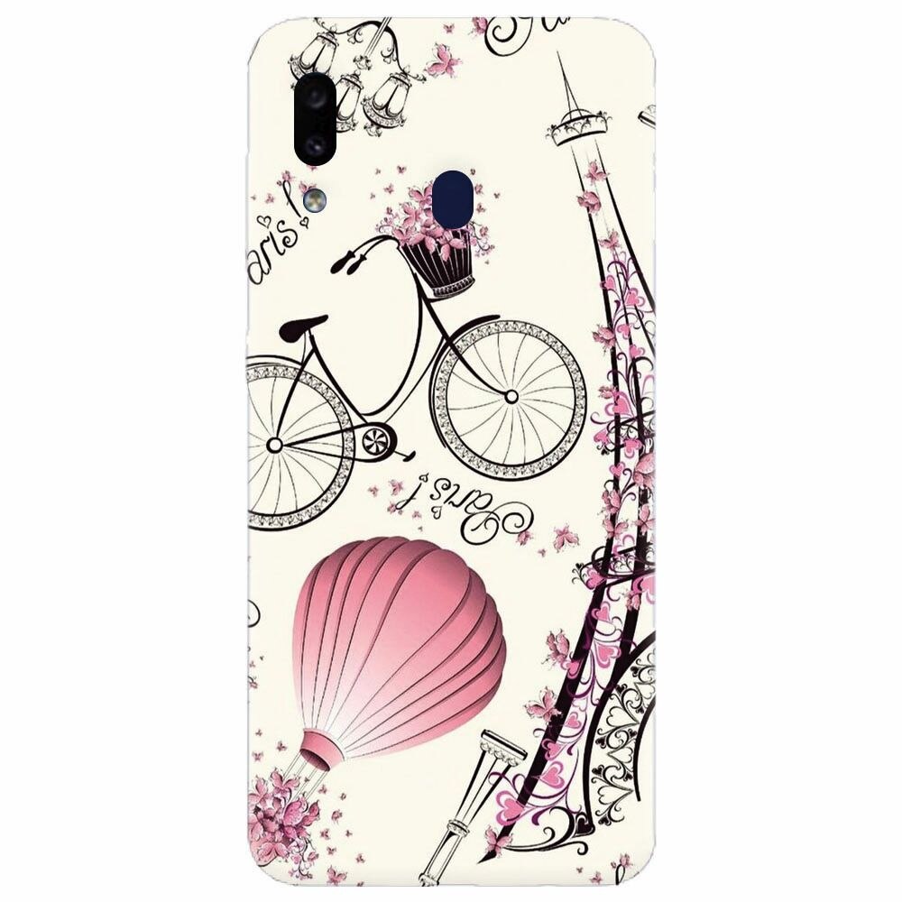 Husa silicon pentru Samsung Galaxy M20, Paris