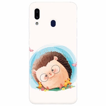 Husa silicon pentru Samsung Galaxy A20, Arici Husa silicon pentru Samsung Galaxy A20, Arici