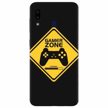 Husa silicon pentru Samsung Galaxy A20e, Gamer Zone Husa silicon pentru Samsung Galaxy A20e, Gamer Zone