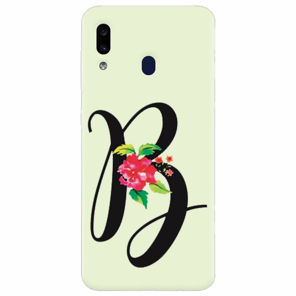 Husa silicon pentru Samsung Galaxy M20, Litera B