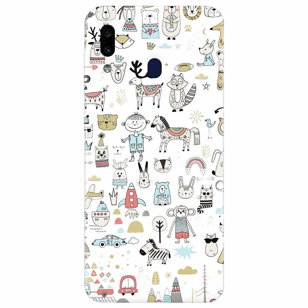 Husa silicon pentru Samsung Galaxy M20, Toys
