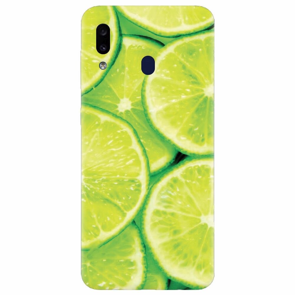 Husa silicon pentru Samsung Galaxy M20, Lime