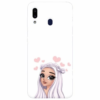 Husa silicon pentru Samsung Galaxy A20e, Beauty Girl Husa silicon pentru Samsung Galaxy A20e, Beauty Girl