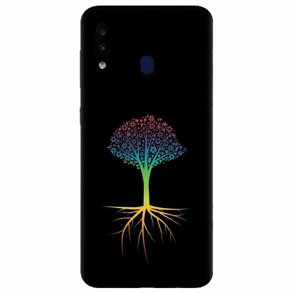 Husa silicon pentru Samsung Galaxy A20e, Tree 001