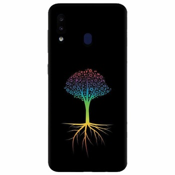 Husa silicon pentru Samsung Galaxy A20e, Tree 001 Husa silicon pentru Samsung Galaxy A20e, Tree 001
