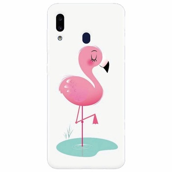 Husa silicon pentru Samsung Galaxy M20, Flamingo Pink Husa silicon pentru Samsung Galaxy M20, Flamingo Pink