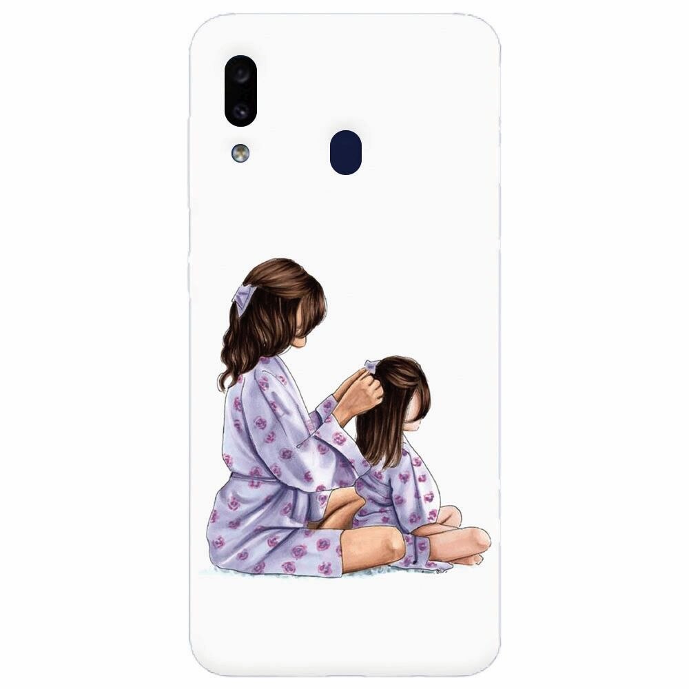 Husa silicon pentru Samsung Galaxy A20, Girls Time