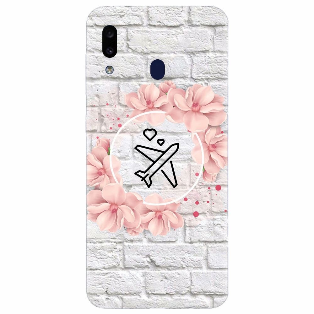 Husa silicon pentru Samsung Galaxy M20, Travel Dream