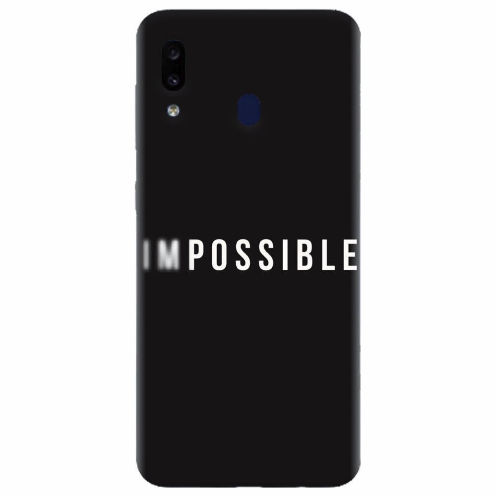 Husa silicon pentru Samsung Galaxy A20e, Impossible