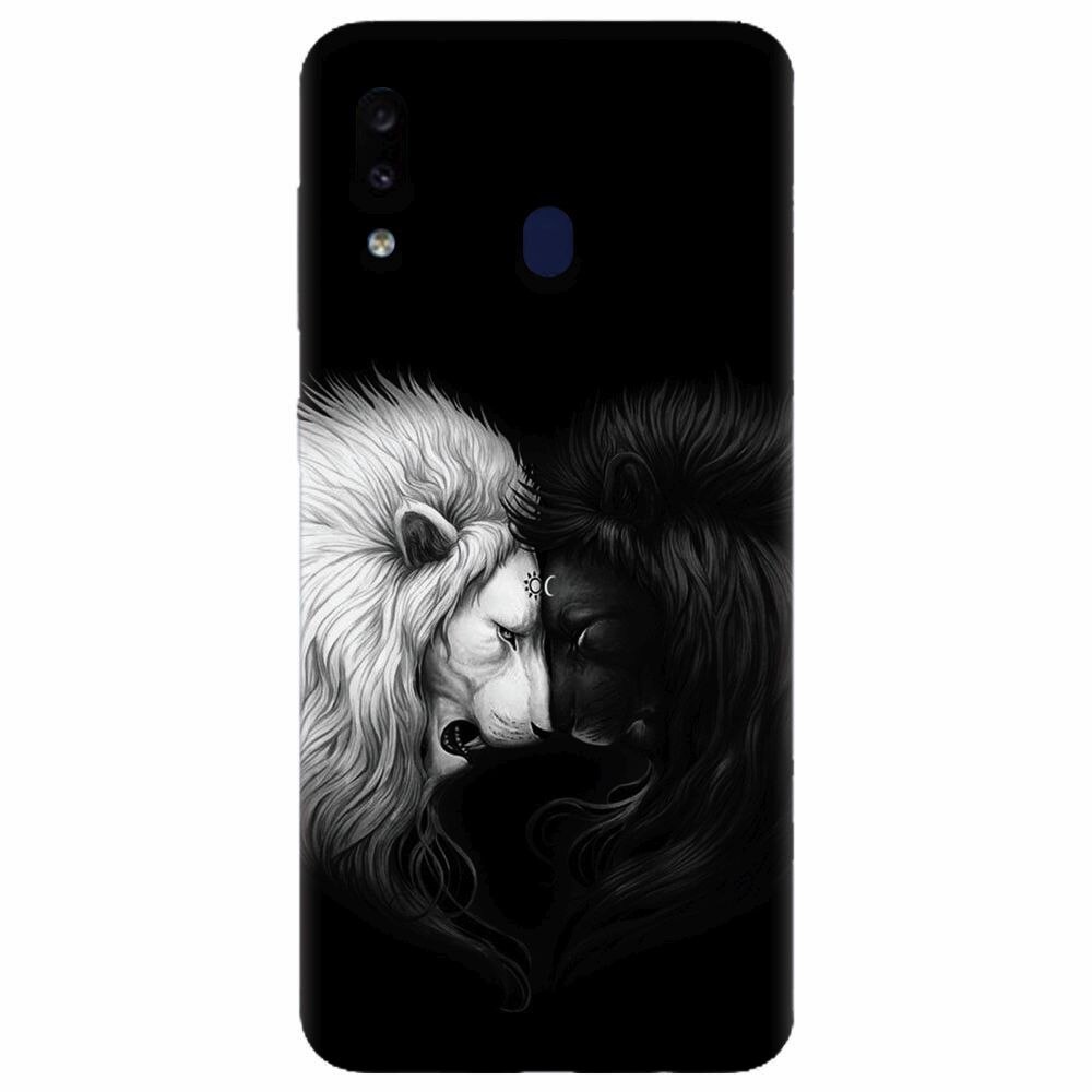 Husa silicon pentru Samsung Galaxy M20, Lions
