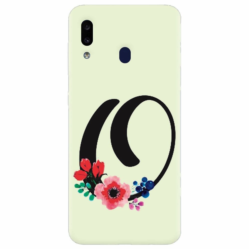 Husa silicon pentru Samsung Galaxy M20, Litera O