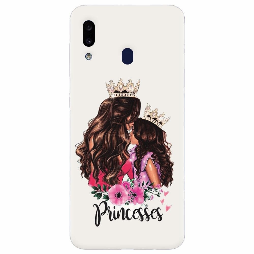 Husa silicon pentru Samsung Galaxy M20, Princesses