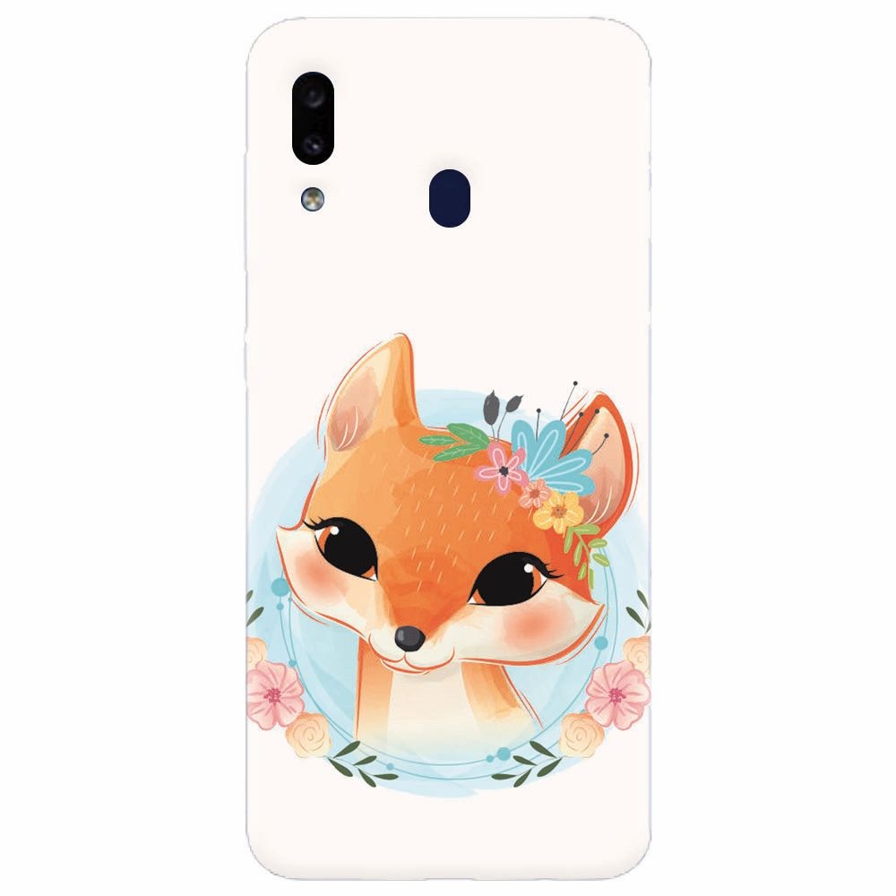 Husa silicon pentru Samsung Galaxy M20, Foxy