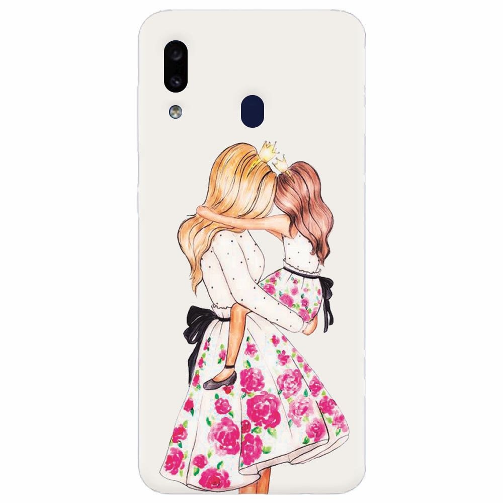 Husa silicon pentru Samsung Galaxy A30, Mom Love