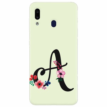 Husa silicon pentru Samsung Galaxy A20e, Litera A Husa silicon pentru Samsung Galaxy A20e, Litera A